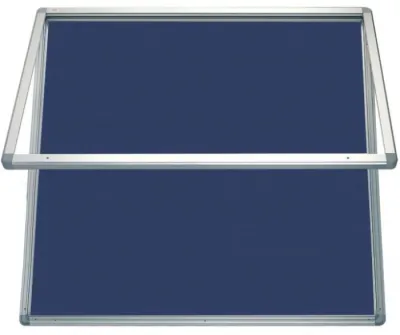 AVIZIER SECURIZAT ORIZONTAL PT. SPATII EXTERIOARE (MATERIAL TEXTIL) 750X1010