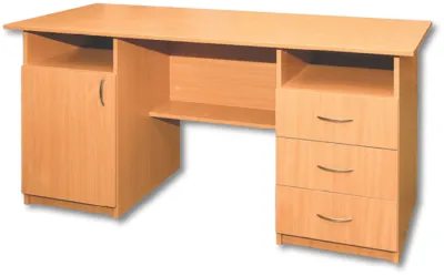 Catedra cu sertare si dulap (1500x600x750mm)