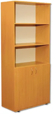 Dulap  biblioteca cu 2 usi si rafturi (802x403x1816mm)