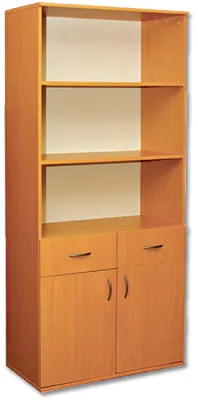 Dulap cu 2 usi, 2 sertare si 2 rafturi(802x403x1816mm)