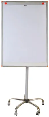 Flipchart magnetic mobil, culoare alba (700x1000mm)