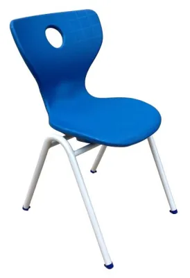 Scaun PVC (albastru)