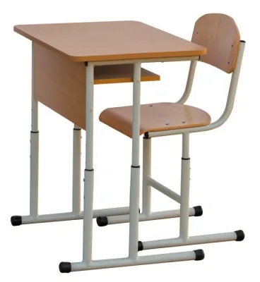 Set mobilier scolar individual cu inaltime reglabila