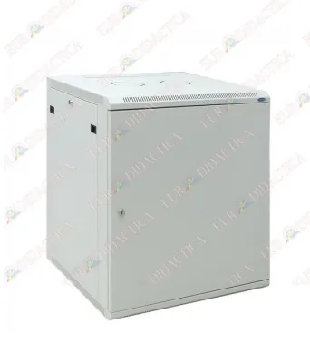 Dulap metalic SERVER, 2 usi pline (600x600x775mm), montare in perete