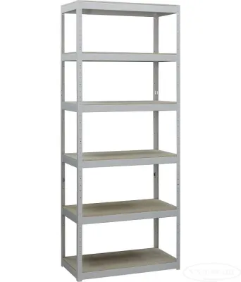 Raft metalic cu 6 polite din PAL, 920x460xh2280