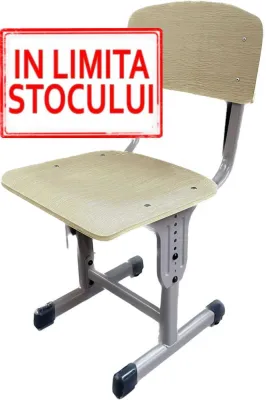 Scaun scolar cu inaltime reglabila model 158S