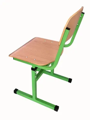 Scaun scolar, cu inaltimea reglabila (HPL, teava rectangulara)