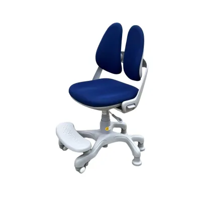 Scaun scolar reglabil pe inaltime, model G5 (albastru)