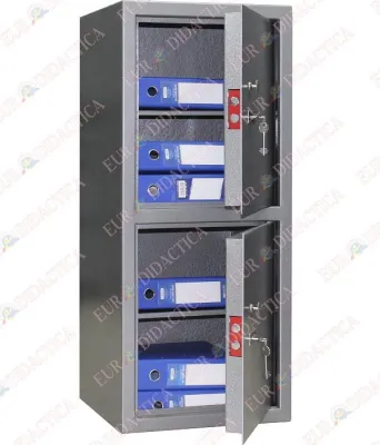 Seif Birou, 2 compartimente (fiecare cu cate 1 raft) (450x370x1030mm)