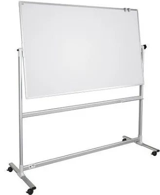 Tabla scolara monobloc alba pe suport mobil 1700X1000 mm