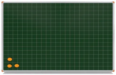 Tabla scolara verde liniata, matematica (1800x1200)